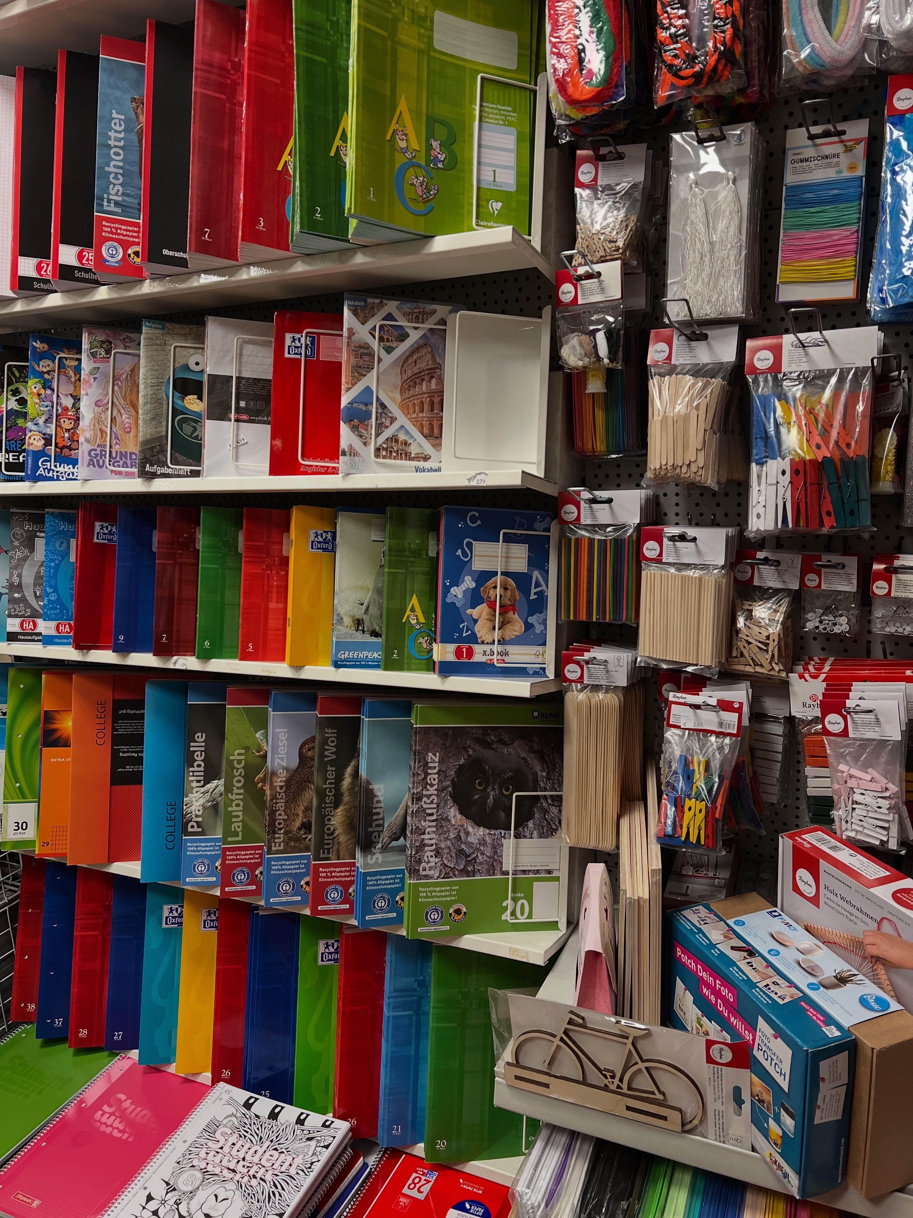 Hefte und Blöcke in Köln – Papyrus in Sülz, auch gut erreichbar aus Klettenberg, Zollstock und Lindenthal